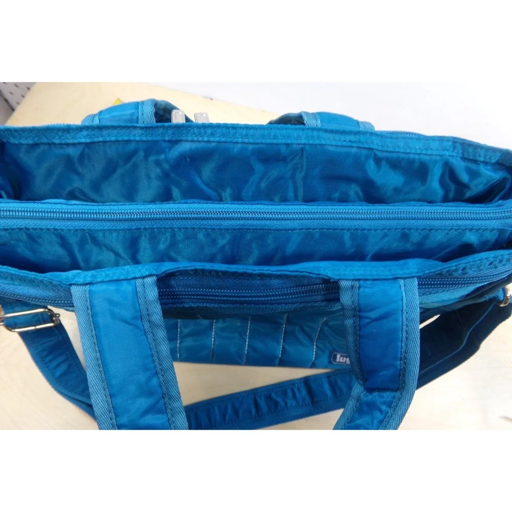 Lug Laptop Carry Messenger Bag Tote Shoulder Strap Vibrant Blue 13
